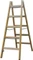 Krause Stabilo Professional Holz 2-tlg. Sprossen-Stehleiter Vorschaubild