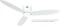 CasaFan Eco Plano II 132 WE-WE WiFi Deckenventilator weiß Vorschaubild
