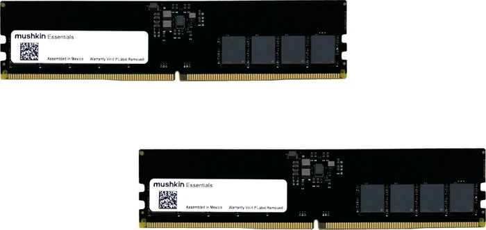 Mushkin Essentials UDIMM 32GB Kit, DDR5-4800, CL40-40-40