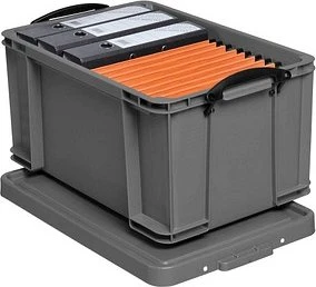 Aufbewahrungsbox, 48l, silber