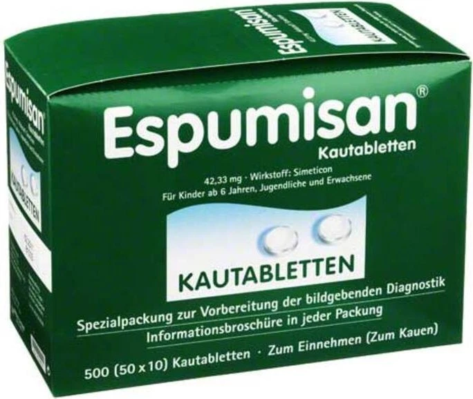 Espumisan Kautabletten, 500 Stück