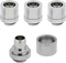 Corsair Hydro X Series XF Softline, Compression Fitting G1/4" auf 13/10mm, chrome, 4er-Pack Vorschaubild