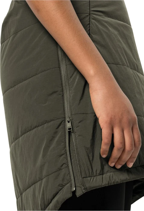 Jack Wolfskin Alpenglühen Skirt Rock kurz island moss (Damen)