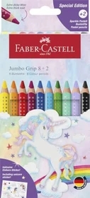 Faber-Castell Jumbo Grip Unicorn Buntstift sortiert, 10er-Set
