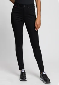 Tommy Hilfiger Sylvia Super Skinny mit hohem Bund Jeans staten black (Damen)