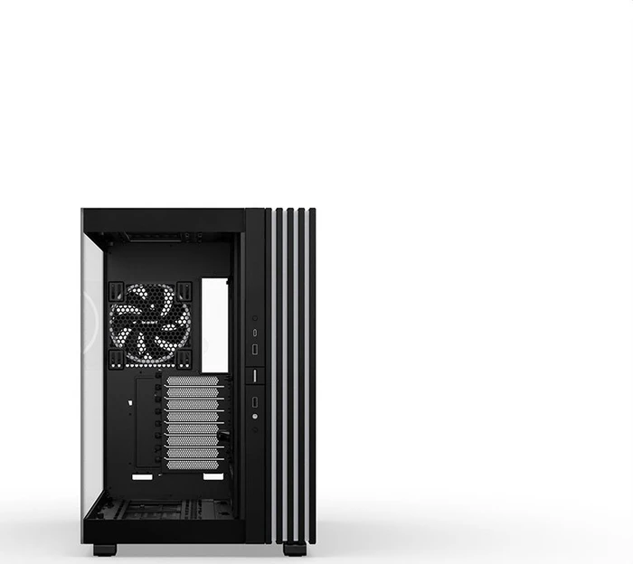 be quiet! Light Base 900 FX Black, schwarz, Glasfenster