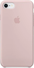 Apple Silikon Case für iPhone 8 sandrosa
