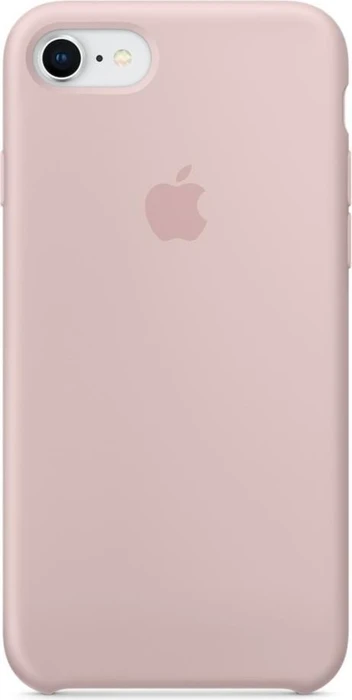 Apple Silikon Case für iPhone 8 sandrosa