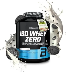 BioTech USA Iso Whey Zero Black Biscuit 1.81kg