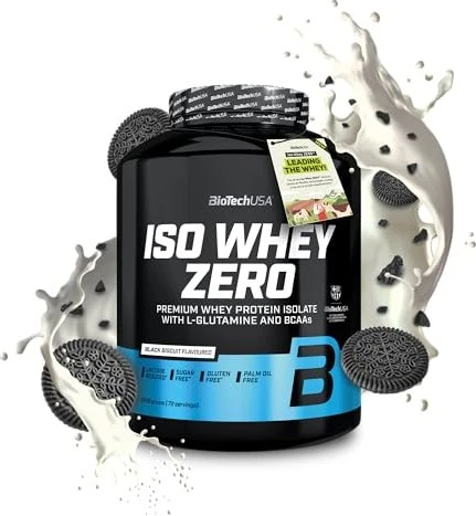 BioTech USA Iso Whey Zero Black Biscuit 1.81kg