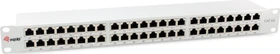 Equip Patchpanel Cat6a, geschirmt, 19", 48-Port, 1HE, 19", 1HE, grau