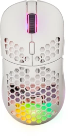 FourZE GM900 Wireless Gaming Mouse weiß, USB