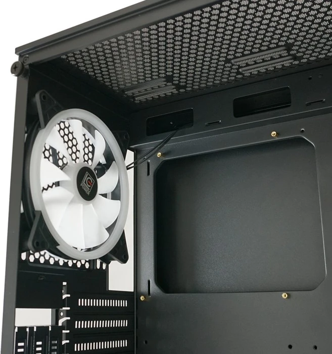 LC-Power Gaming 803B Shaded_X, Glasfenster