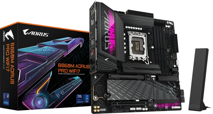 GIGABYTE B860M AORUS Pro WIFI7 (Intel 1851)