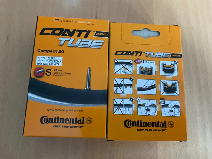 Continental Compact SV 42mm 20" Schlauch (0181231)