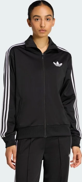 adidas Firebird Track Top Loose Trainingsjacke schwarz/weiß (Damen)