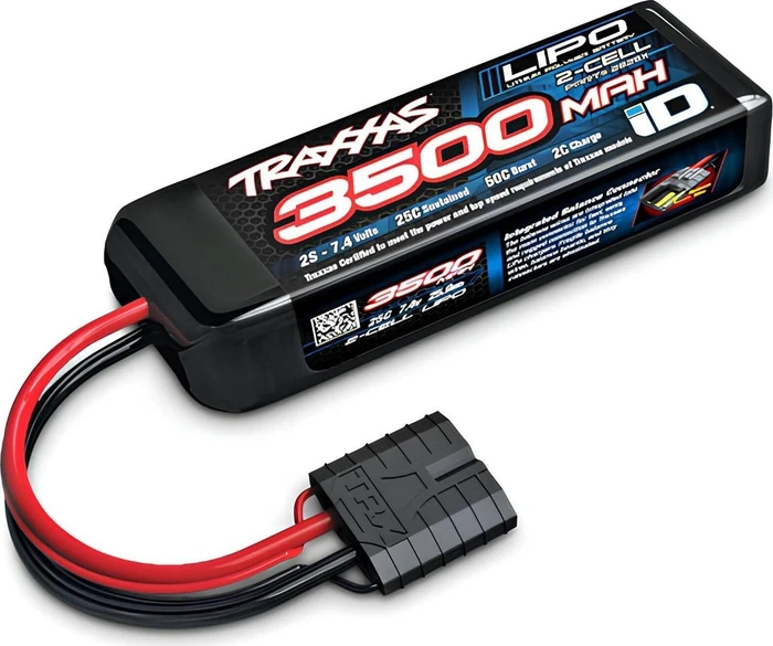 Traxxas 7.4V/3500mAh 2s 25C LiPO Akku ID Stecker