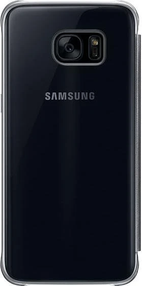 Samsung Clear View Cover für Galaxy S7 Edge schwarz