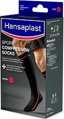 Hansaplast Sport Compression Wear L/XL Socken schwarz