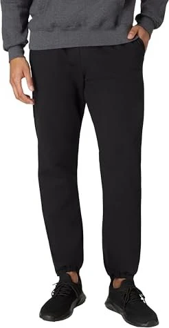 Hanes Ultimate Fleece Trainingshose lang schwarz (Herren)