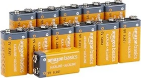 AmazonBasics 9V-Block, 12er-Pack