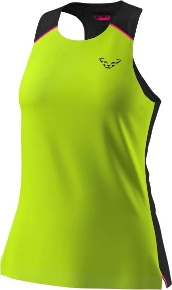Dynafit DNA Laufshirt ärmellos ultra yellow (Damen)