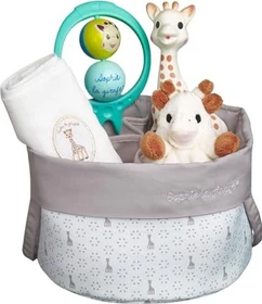 Vulli Sophie la girafe Geburtskorb Geschenkset