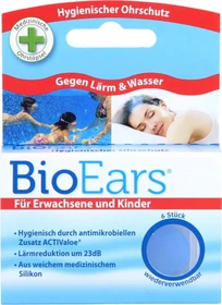 Cirrus Healthcare BioEars Silikon Ohrstöpsel, 6 Stück