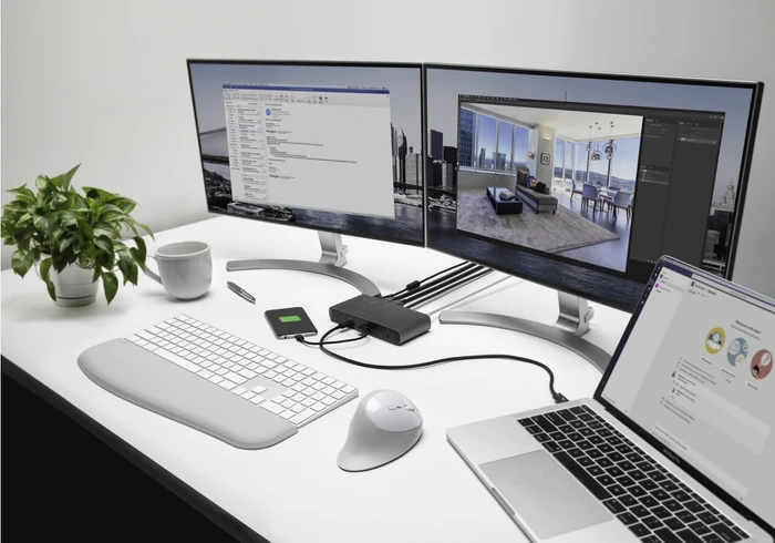 Kensington SD5550T Dual 4K Hybrid Docking Station, Thunderbolt 3 [Buchse]