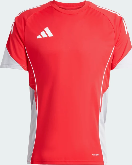 adidas Tiro 25 Competition Funktionsshirt kurzarm pure ruby/team grey four (Herren)