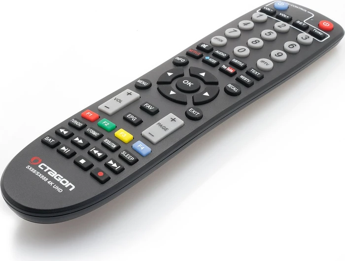 Octagon SX888 4K UHD IP Receiver mit WLAN-Stick