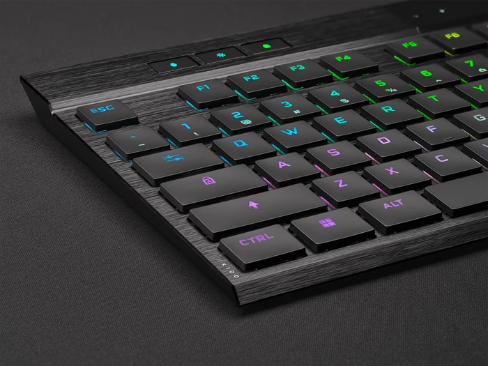 Corsair Gaming K100 AIR Wireless, MX RGB ULP Tactile, USB/Bluetooth, US