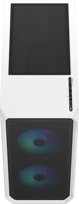 Fractal Design Focus 2 RGB, weiß, Glasfenster