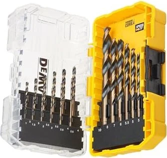 DeWalt DT70728-QZ Metallbohrer-Sortiment inkl. Werkzeugbox, 19-tlg.