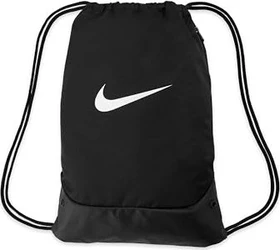 Nike Brasilia Sportbeutel schwarz/weiß