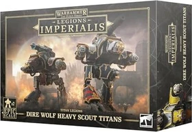 Games Workshop Warhammer The Horus Heresy: Legions Imperialis - Titan Legions - Dire Wolf Heavy Scout Titans
