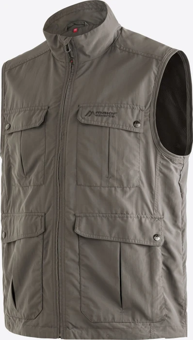 Maier Sports Valdemar Weste teak (Herren)