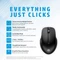 HP 430 Multi-Device Wireless Mouse Jet Black, USB/Bluetooth Vorschaubild