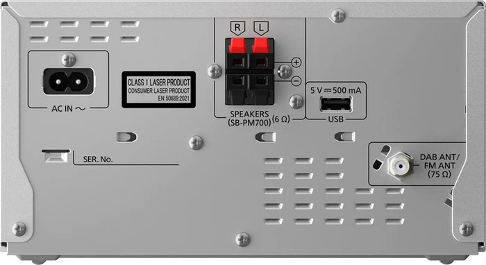 Panasonic SC-PM704 silber