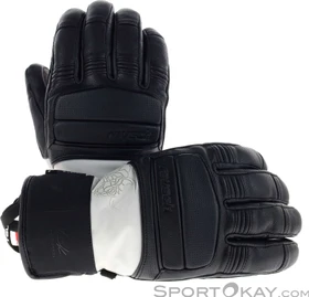 Reusch Henrik Kristoffersen Skihandschuhe black/glacier grey
