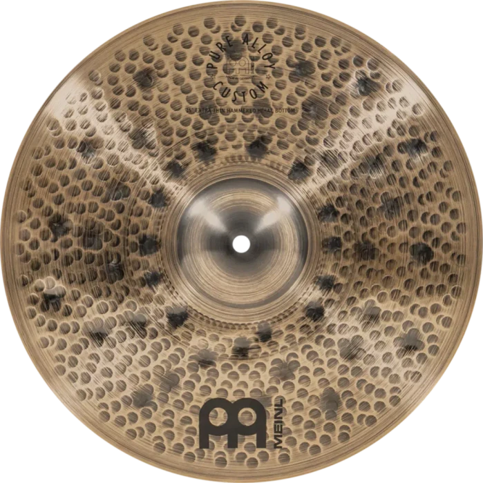Meinl Pure Alloy Custom Extra Thin Hammered Hi-Hat 15"