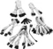 BitFenix Alchemy 2.0 BQT-SP11-Series Kabel Kit für Netzteile, weiß Vorschaubild