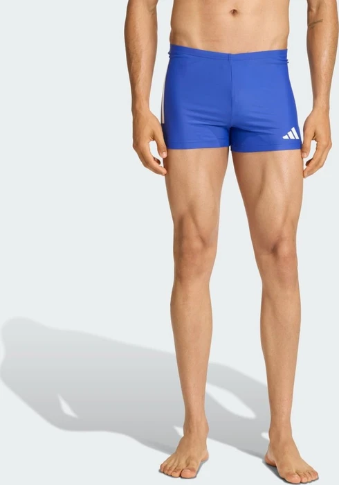 adidas 3-Streifen 2-Inch Badehose semi lucid blue/white (Herren)