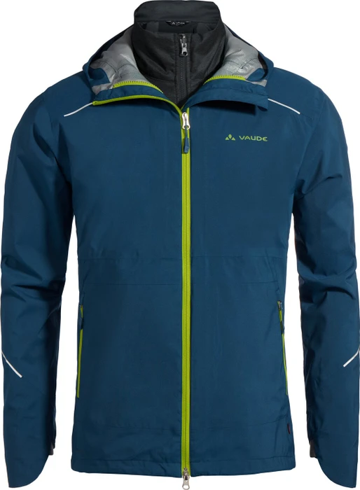 Vaude Yaras 3in1 Fahrradjacke deep water (Herren)