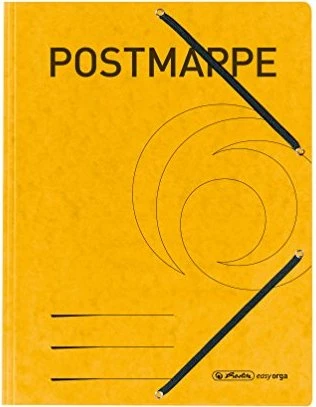 Herlitz Postmappe Colorspan, A4, gelb