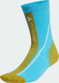 adidas by Stella McCartney Crew Socken bright cyan/pulse olive/white (Damen)
