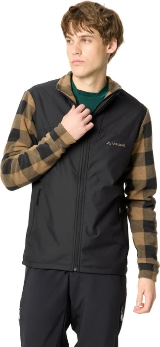 Vaude Minaki II Mountainbike Fleece Fahrradjacke black/oat (Herren)