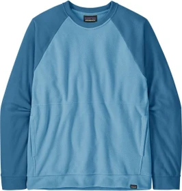 Patagonia Micro D Fleece Crewneck Sweatshirt shore blue (Herren)