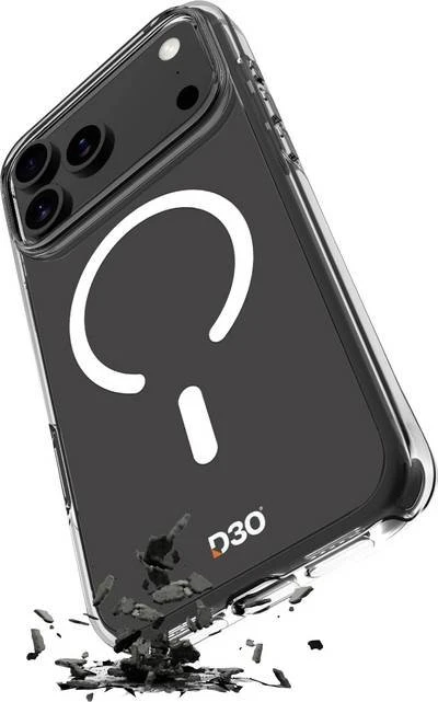Puro Impact Clear D3O Bio Cover für Apple iPhone 17 Pro
