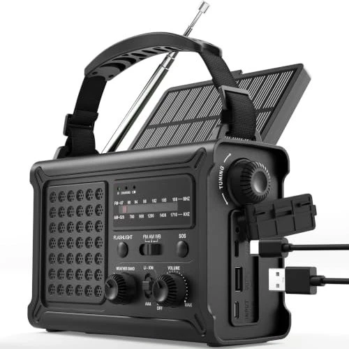 Rocam CR1030 Kurbelradio schwarz
